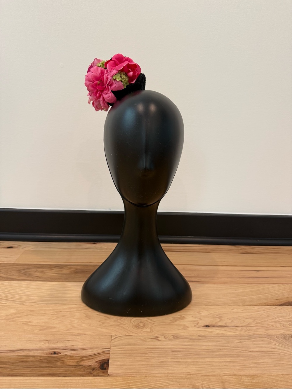 Pink Floral Headband Fascinator